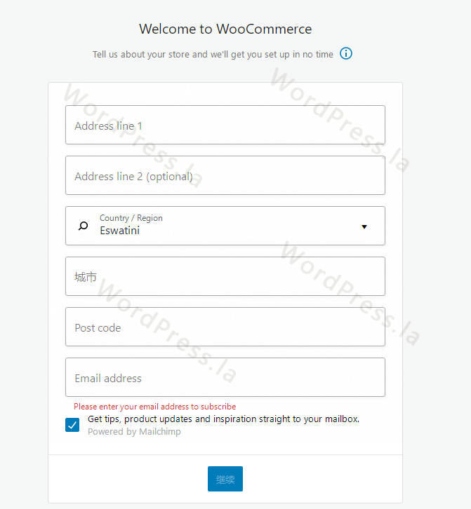 WooCommerce安装教程