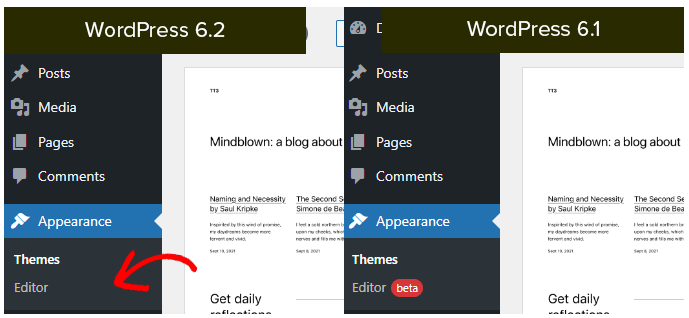 WordPress 6.2