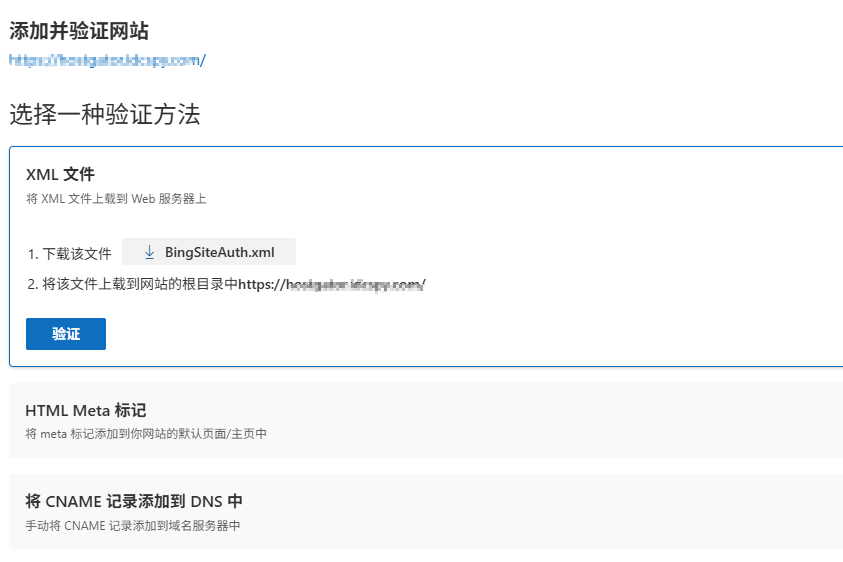 WordPress外贸独立站添加Bing网站管理员工具