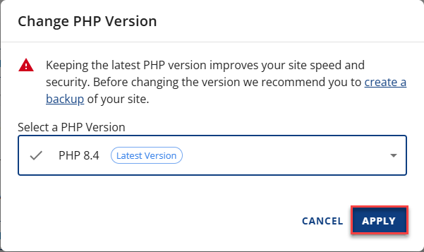 BlueHost主机升级PHP教程