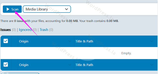 WordPress如何检测并删除未使用的媒体图片